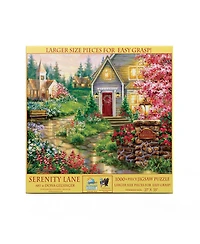 SunsOut Serenity Lane 1000 piece Jigsaw Puzzle for Adults Large Pieces