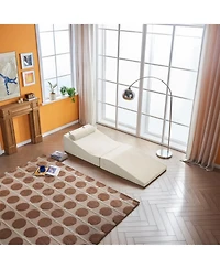 Streamdale FurnitureFoldable Sponge Sofa Bed- Portable Lounger for Living Room & Bedroom