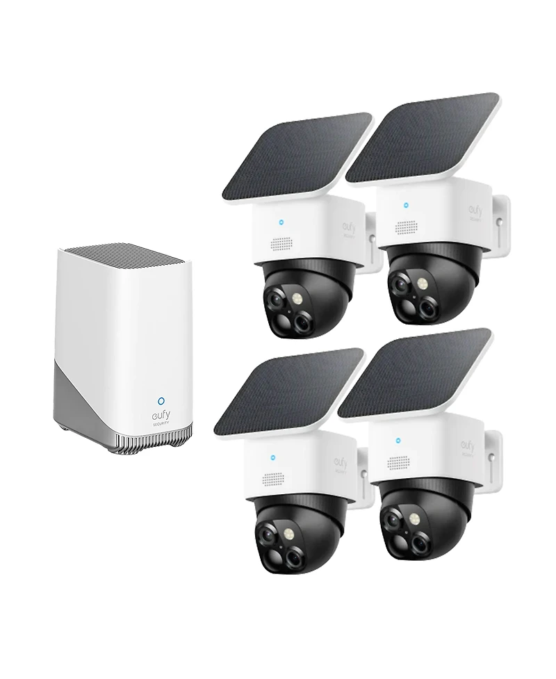 eufy SoloCam S340 -Cam Pack with HomeBase S380