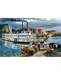 SunsOut Riverboat 550 piece Jigsaw Puzzle for Adults