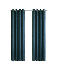 Habitat Bristol Room Darkening Uv Protection Grommet Curtain Panel For Windows 52 X22 X 108 X22 Navy