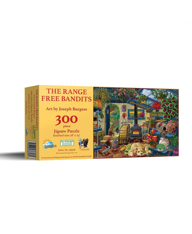 SunsOut The Range Free Bandits 300 piece Jigsaw Puzzle for Adults