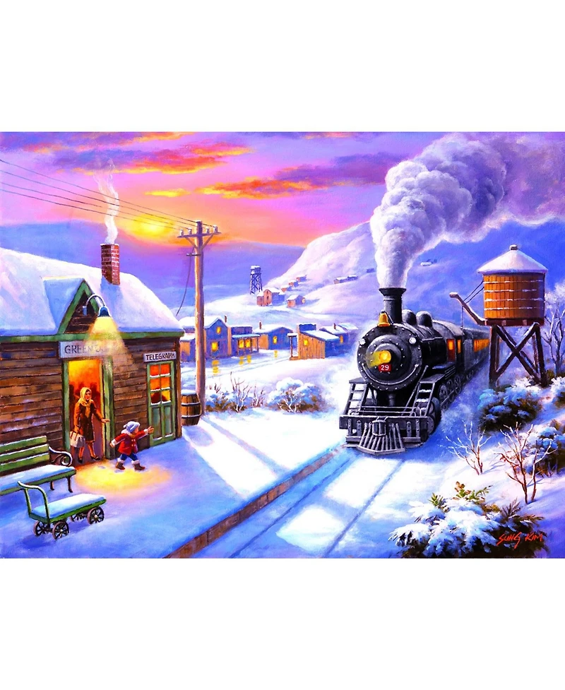SunsOut Greenville Depot 300 piece Jigsaw Puzzle for Adults