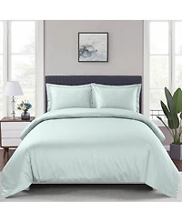 100% Viscose from Bamboo Duvet Cover Set, Full/Queen