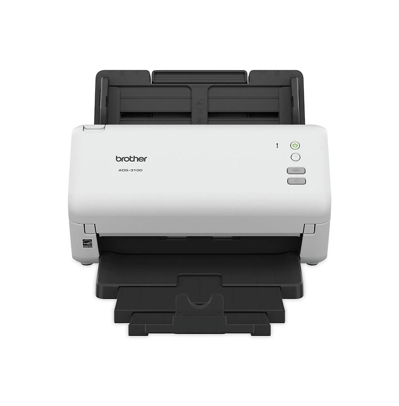 Brother Ads-3100 600 Dpi Optical Resolution 60 Sheet Adf High-Speed Desktop Scanner