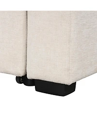 Streamdale Furniture 108.7" Sectional Pull-out Sofa Bed