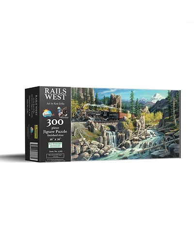 SunsOut Rails West 300 piece Jigsaw Puzzle for Adults