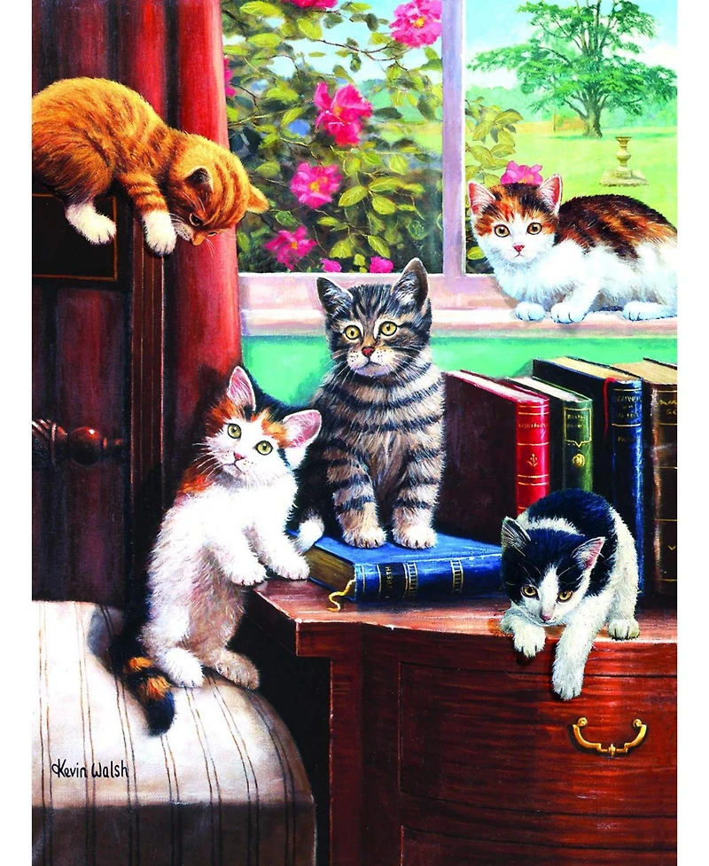 SunsOut Playtime in the Study piece Jigsaw Puzzle for Adults