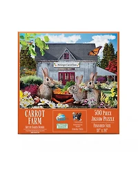 SunsOut Carrot Farm 500 piece Jigsaw Puzzle for Adults