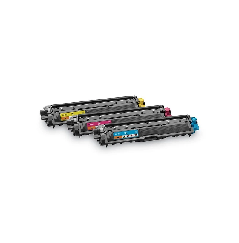 Brother TN2213PK 1,400 Page-Yield Toner - Cyan/Magenta/Yellow (3/Pack