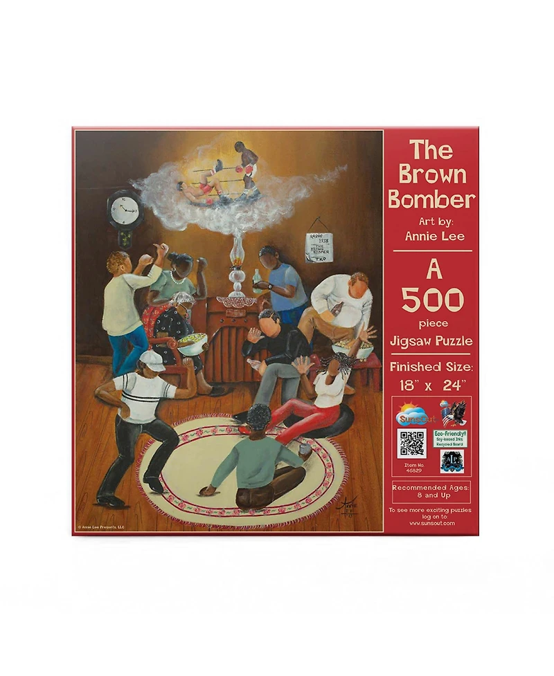 SunsOut The Brown Bomber 500 piece Jigsaw Puzzle for Adults