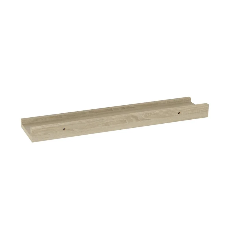 vidaXL Wall Shelves 2 pcs Sonoma Oak 15.7"x3.5"x1.2"