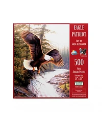 SunsOut Eagle Patriot 500 piece Jigsaw Puzzle for Adults