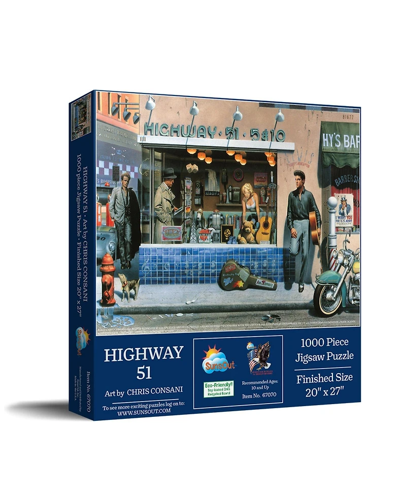 SunsOut Highway 51 1000 piece Jigsaw Puzzle for Adults