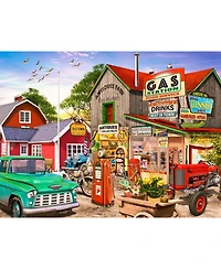 SunsOut Mom's Diner 500 piece Jigsaw Puzzle for Adults