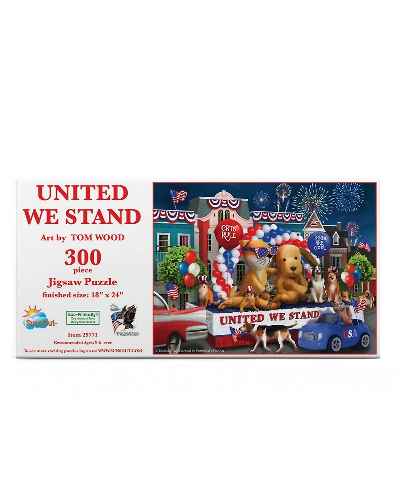 SunsOut United We Stand 300 piece Jigsaw Puzzle for Adults