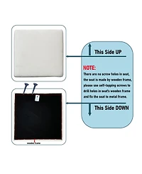 Streamdale Furniture Streamdale Velvet Bar Stools Set of 2