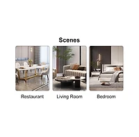 Streamdale Furniture Pu Dining/Living Room Chairs, Metal Legs, 2-Piece Set