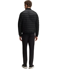 Boss by Hugo Men's Water-Repellent Padded Bomber Jacket