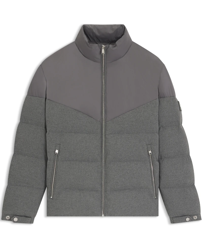 Boss by Hugo Men's Waterproof Brushed Flannel Jacket