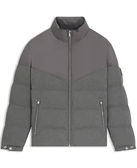 Boss by Hugo Men's Waterproof Brushed Flannel Jacket