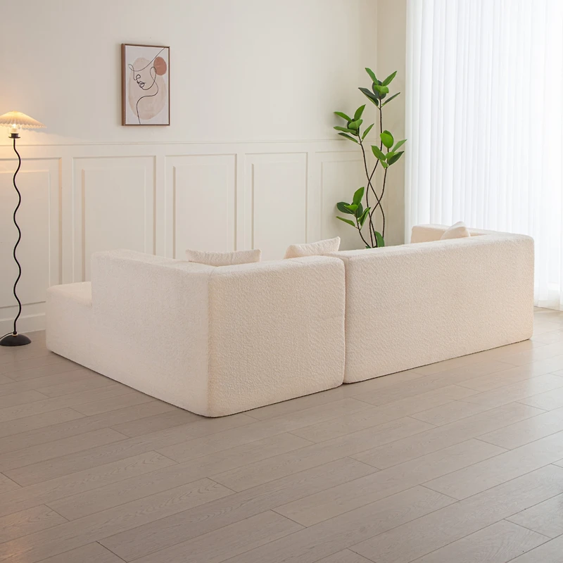Streamdale Furniture Modular L-Shaped Sectional Sofa with Chaise
