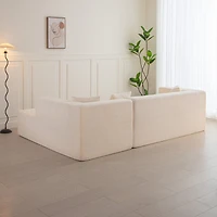 Streamdale Furniture Modular L-Shaped Sectional Sofa with Chaise