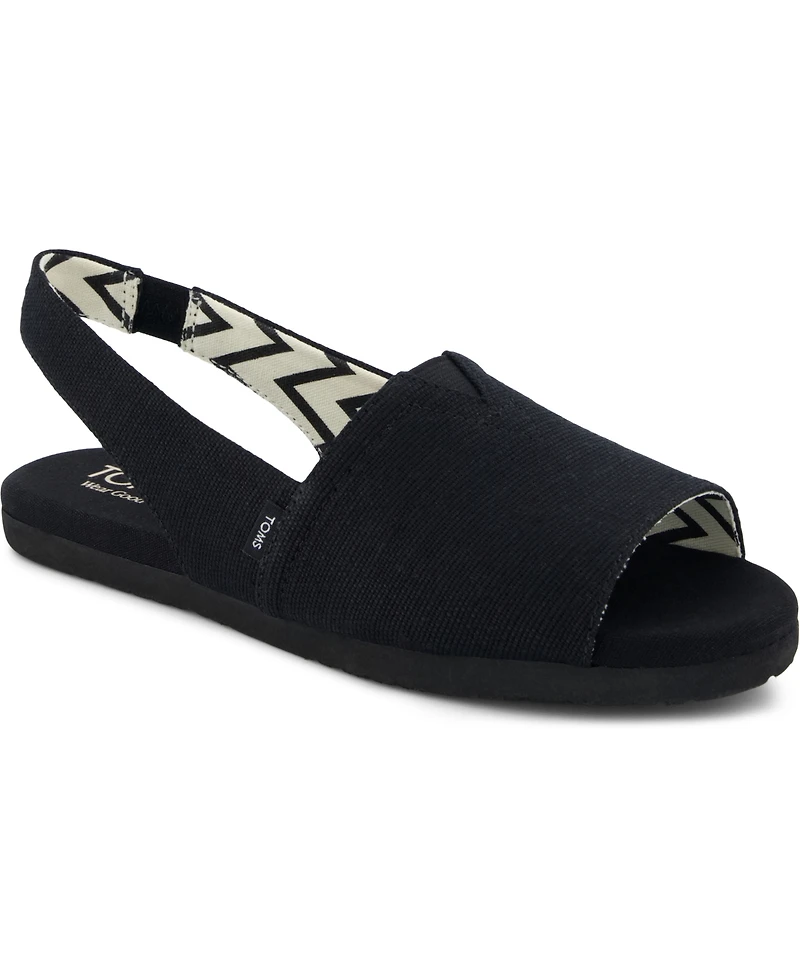 Toms Women's Alpargata Slingback Flat Sandals