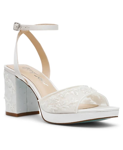 Betsey Johnson Women's Junie Ankle Strap Dress Sandals