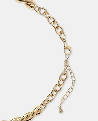 On 34th Twist Collar Necklace, 16" + 3" extender, Macy's Exclusive