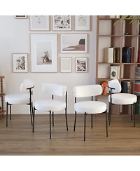 Streamdale Furniture Extendable Dining Table Set with Upholstered Chairs