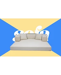 Streamdale Furniture Multifunctional Velvet Sofa Bed