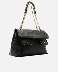 Arezzo Diana Large Leather Shoulder Handbag