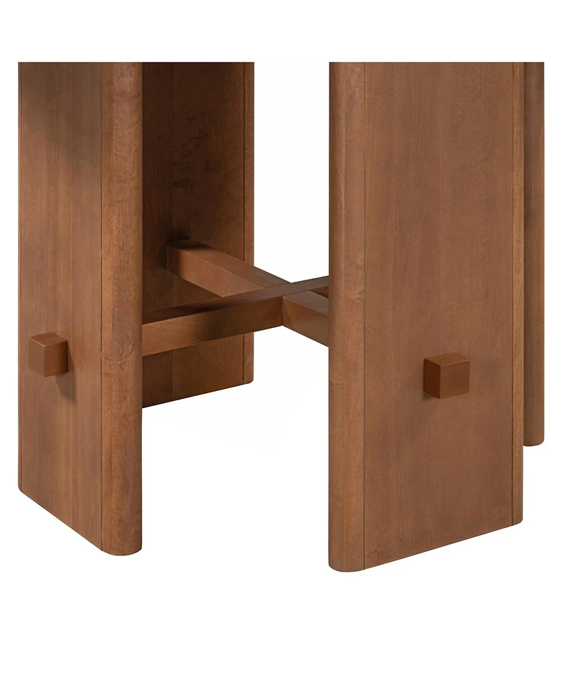 Streamdale Furniture 5-Piece Round Dining Set- Table & 4 Upholstered Chairs