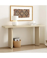 Streamdale Furniture Geometric Leg Console Table