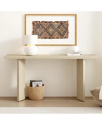 Streamdale Furniture Geometric Leg Console Table