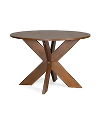 Streamdale Furniture Round Dining Table Modern Farmhouse Kitchen Table