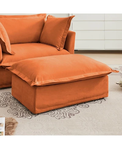 Streamdale Furniture Koala Ottoman - Orange
