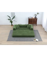 Streamdale Furniture Streamdale Corduroy Convertible Sleeper Sofa Bed