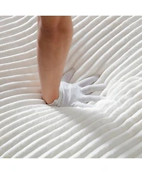 Streamdale Furniture Oversized Sectional Sofa Bed with Double Chaise Lounge - Beige