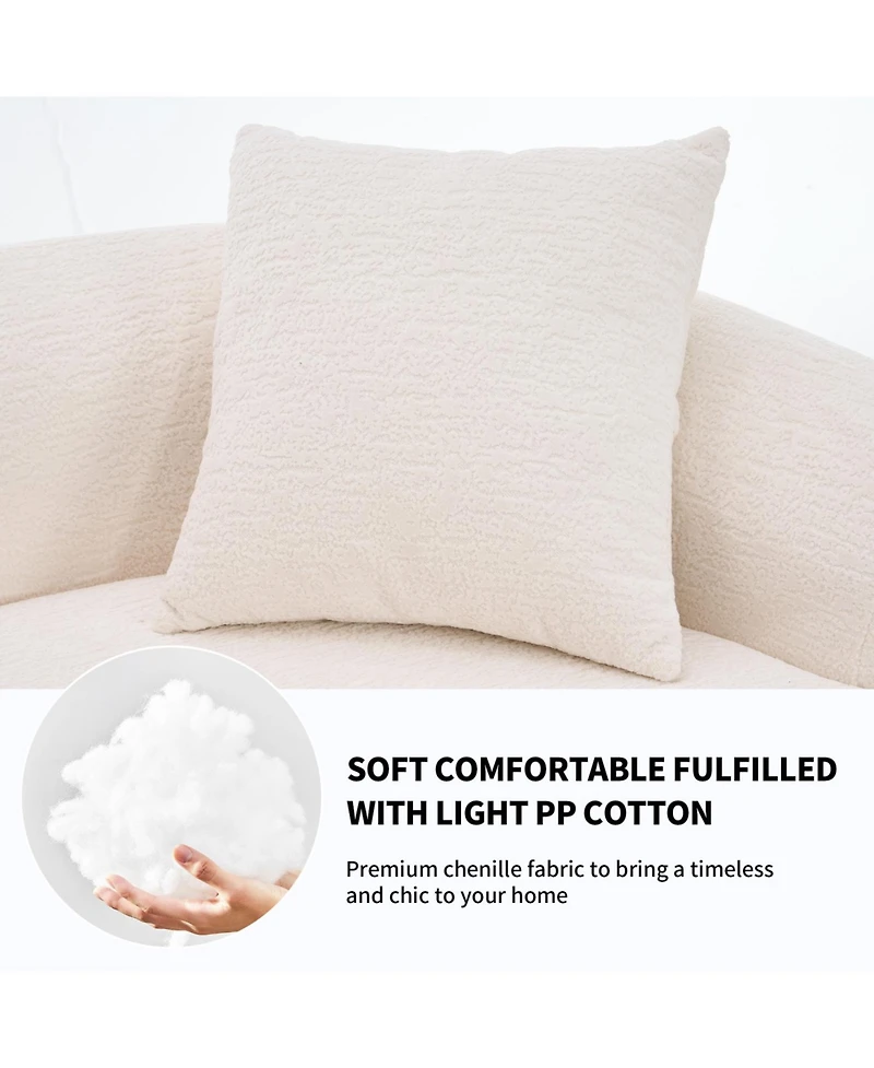 Streamdale Furniture Curved Modular Sectional Sofa