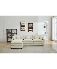 Streamdale Modular Sectional Sofa with Ottoman