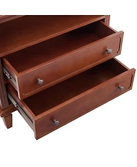 Streamdale Furniture Nightstand with Charging Station and Drawers