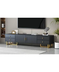 Streamdale Furniture Tv Stand for 65+ Inch Tv Modern Entertainment Center