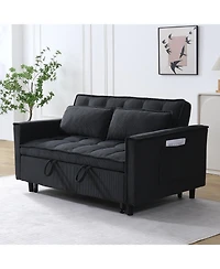 Streamdale Furniture 54.3" Double Buffer Broaching Machine Dark Gray