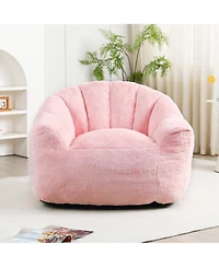 Streamdale Furniture Bean Bag Sofa Chair with Armrests