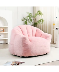 Streamdale Furniture Bean Bag Sofa Chair with Armrests