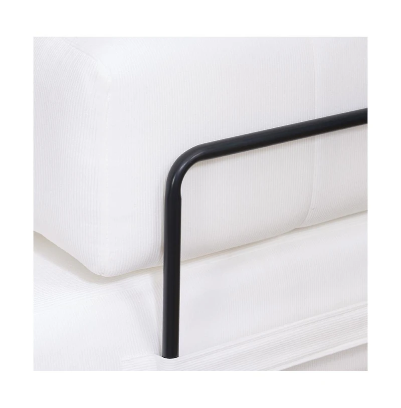 Streamdale Furniture Folding Sofa Bed 78.5" Convertible Couch with Pillows