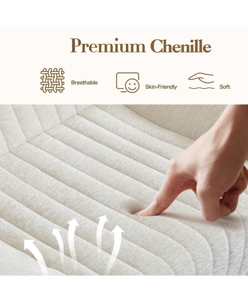 Streamdale Furniture Oversized Bean Bag Chair with Armrests