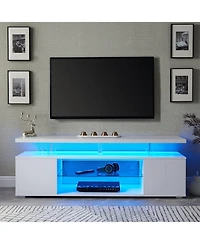 Streamdale Furniture Streamdale Tv Stand for 70 Inch Tv with Storage Cabinet